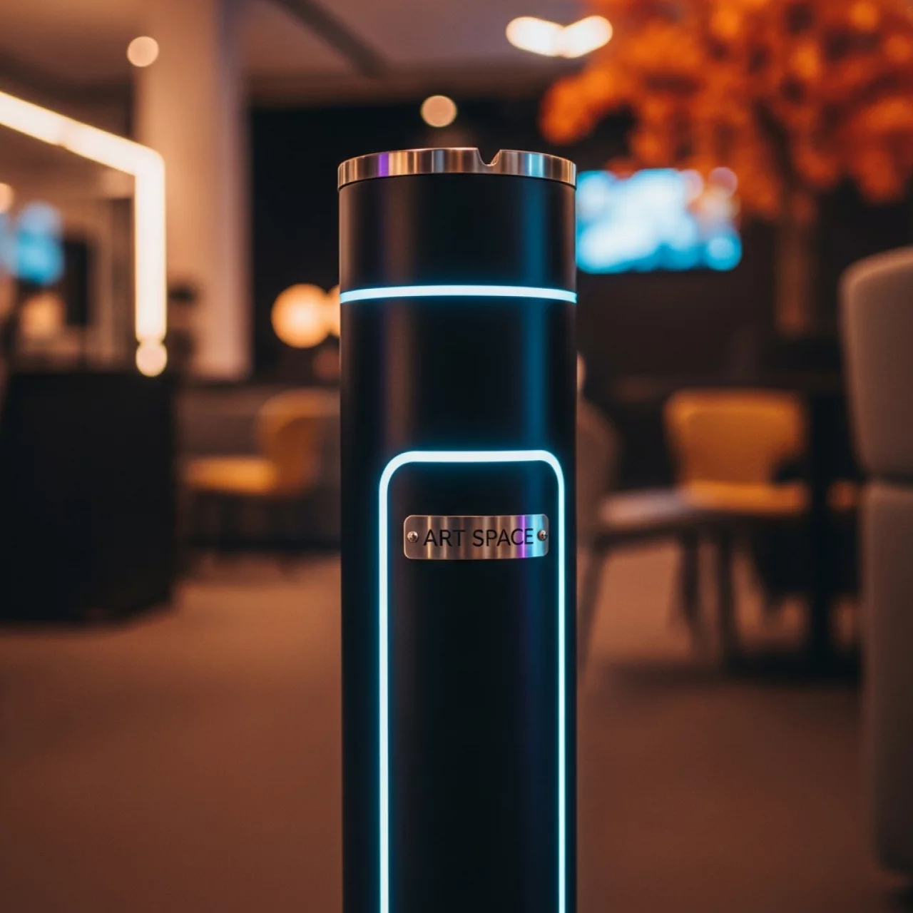 Аренда Пепельница напольная черная в Mövenpick Hotel — ART SPACE