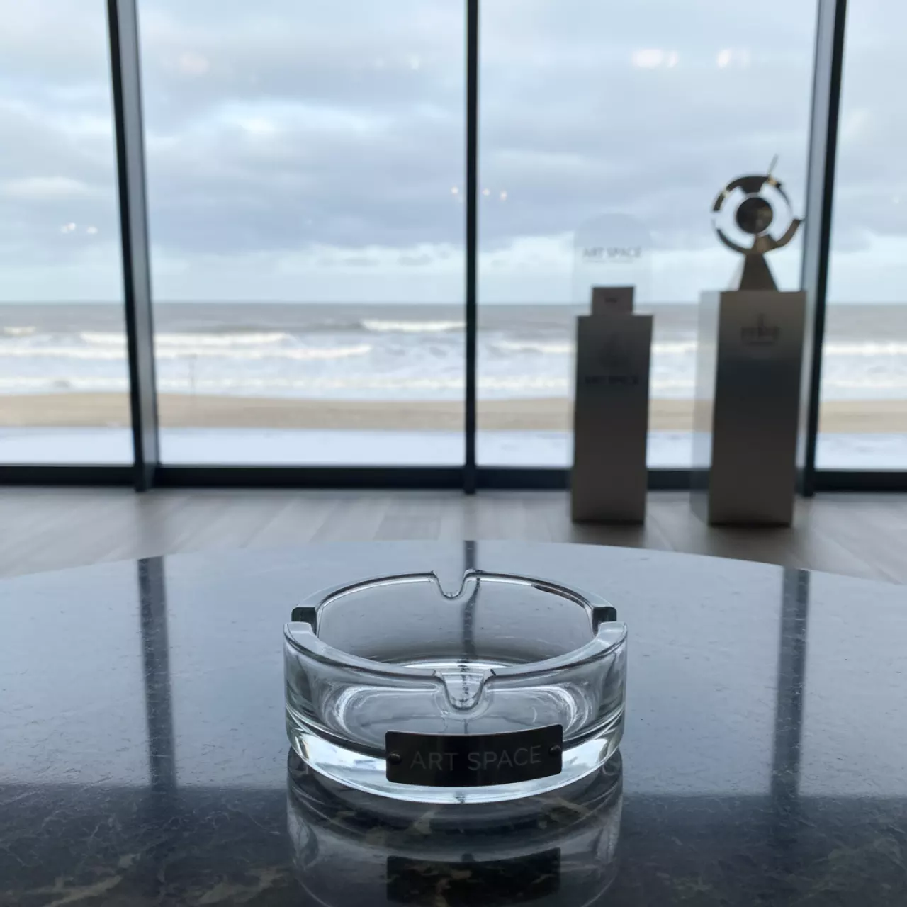 Аренда Пепельница стеклянная Pasabahce Bistro D 110 мм в пляжном клубе Del Mar — ART SPACE