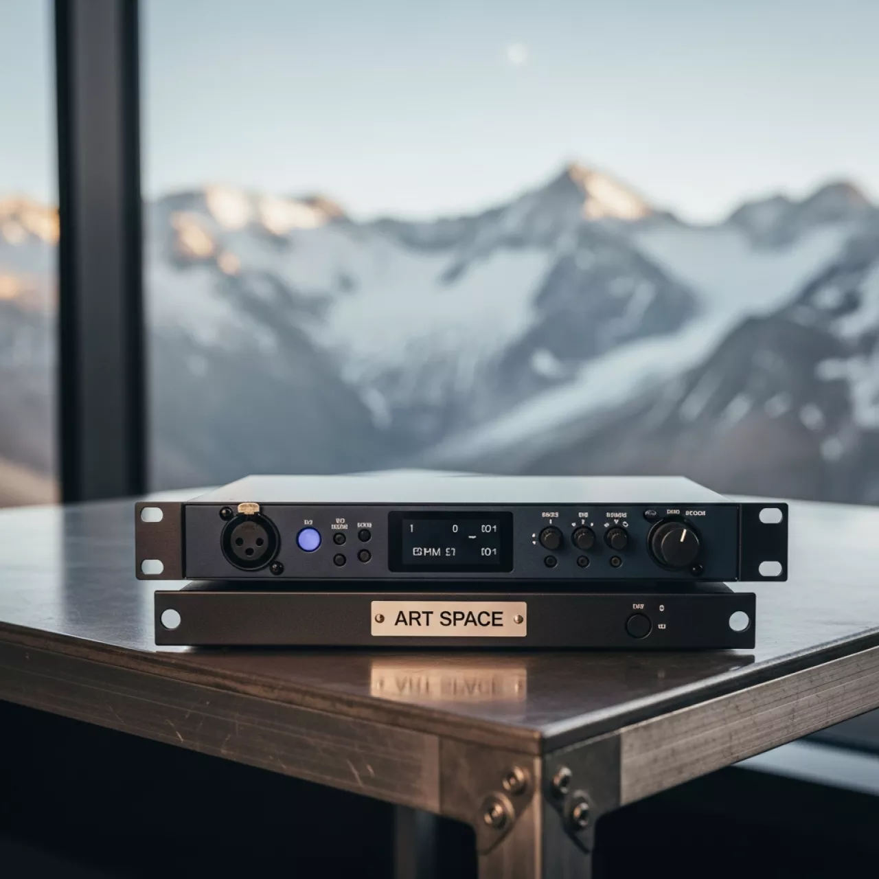 Аренда Передатчик с приемником Bluetooth DMX radiogate dbi на площадке Rosa Peak (2320м) — ART SPACE