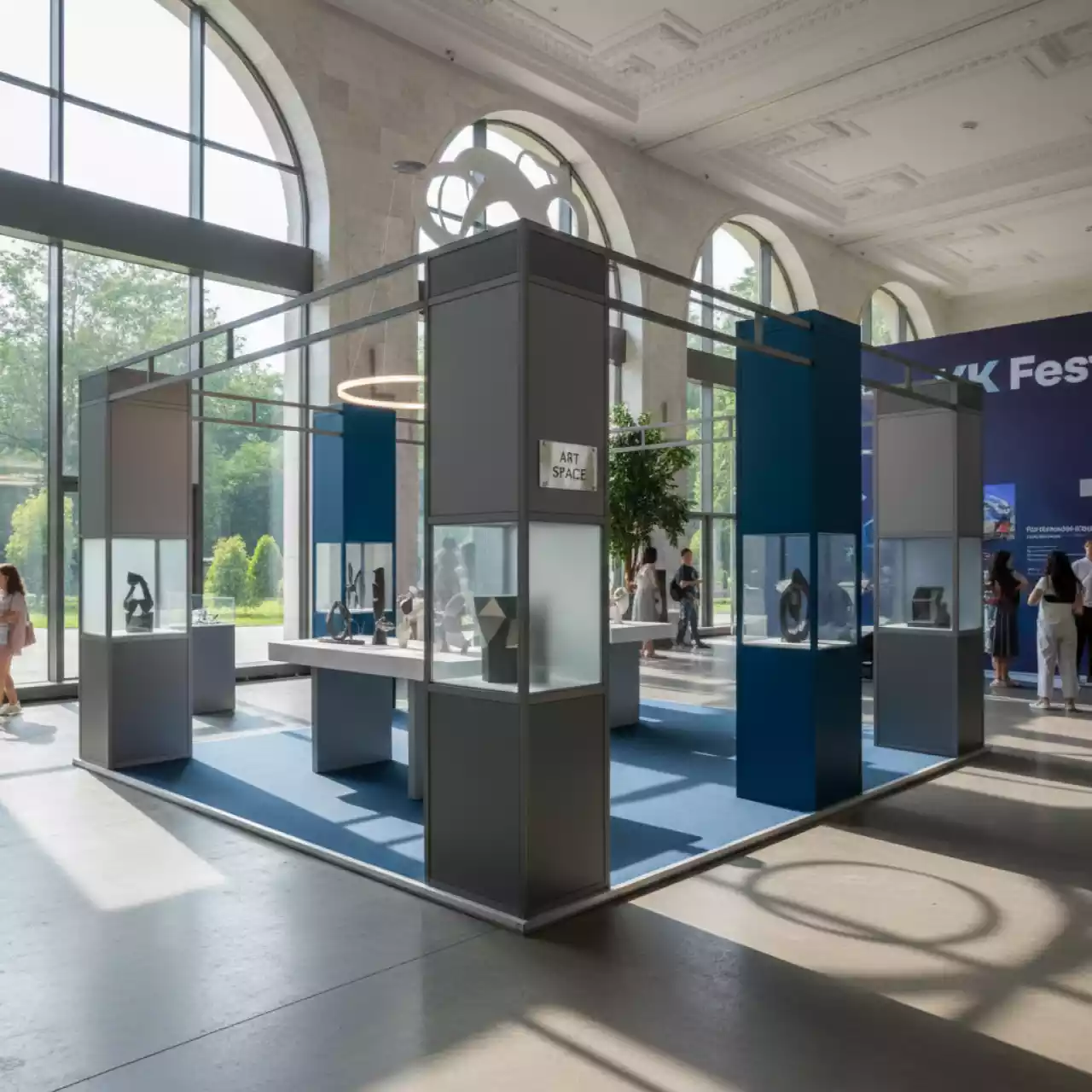 Аренда Перегородки мобильные для стенда в City Park Hotel Sochi — ART SPACE