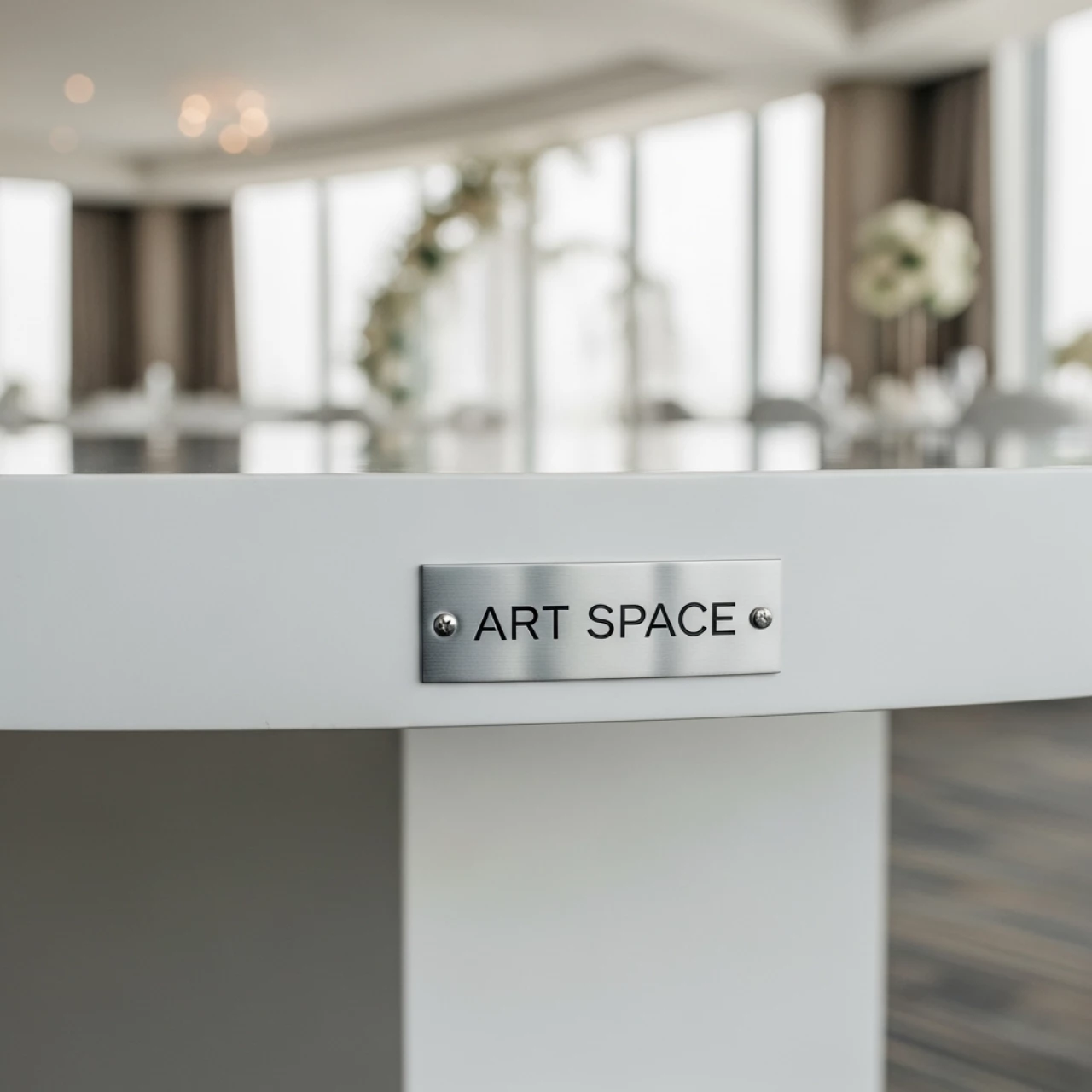 Аренда Переговорный стол круглый белый 180 см в Panorama by Mercure — ART SPACE