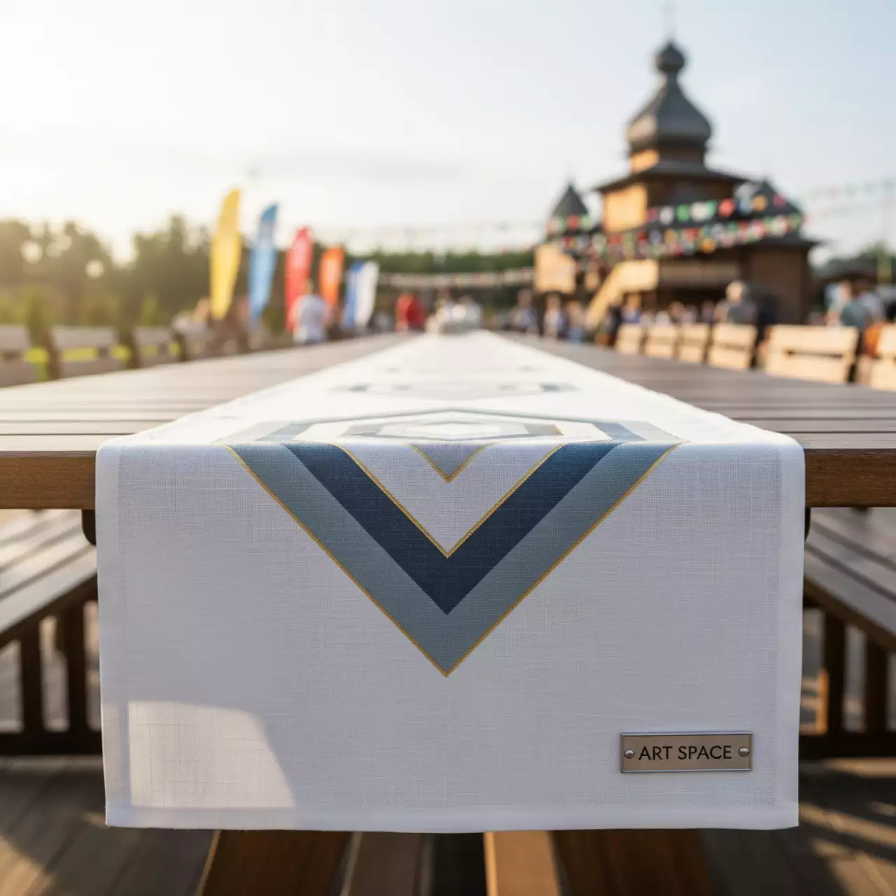 Аренда Перекид на скатерть в этно-парке «Моя Россия» — ART SPACE