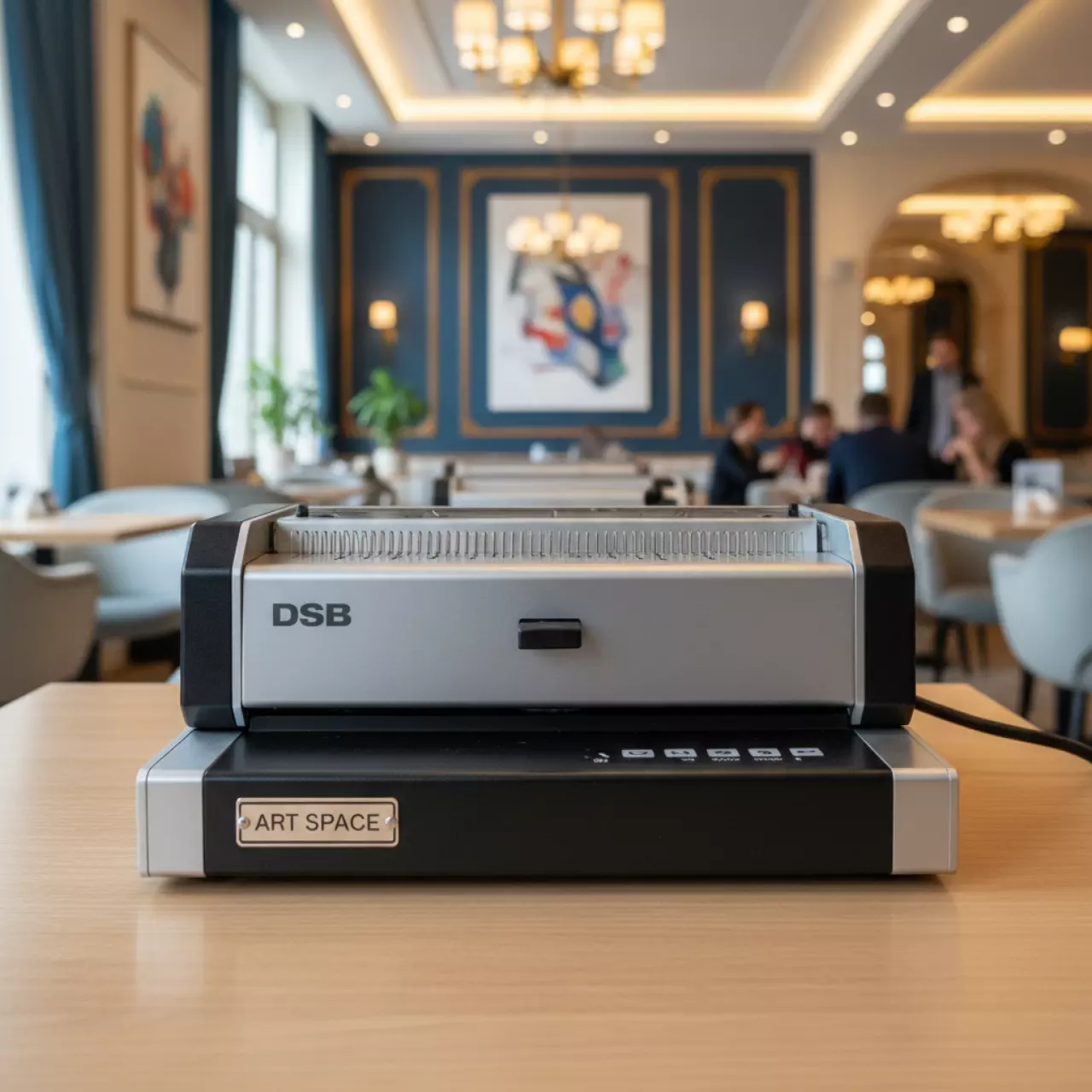 Аренда Переплетчик комбинированный DSB CW 350 в ресторане «Sanremo» — ART SPACE