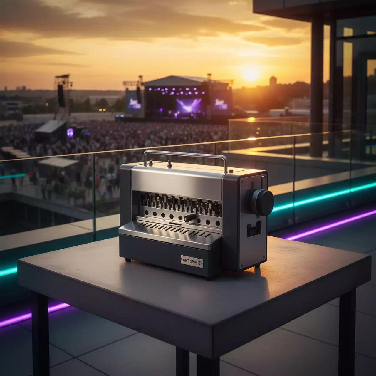 Аренда Переплетчик на металлические каналы Opus MB 300 EL OFFICE в Radisson Collection Paradise — ART SPACE