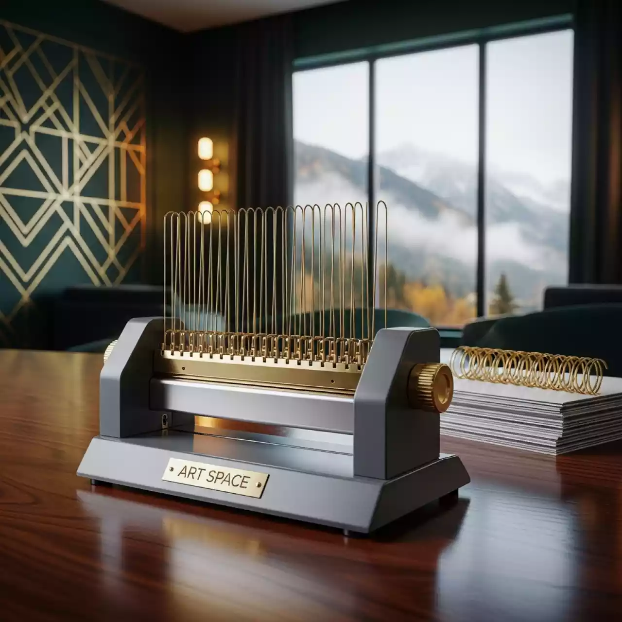 Аренда Переплетчик на металлическую пружину Bulros K 1500 на курорте «Газпром» (Альпика) — ART SPACE