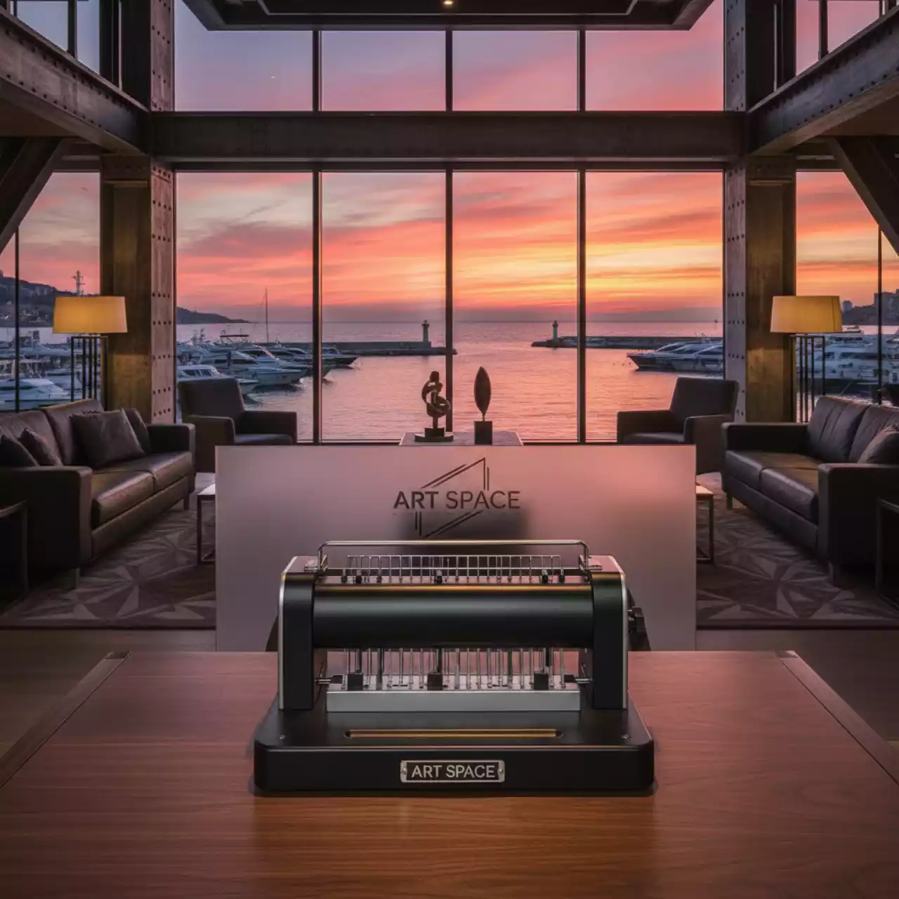 Аренда Переплетчик на металлическую пружину Bulros K 1534R на VIP теплоходе (Морпорт Сочи) — ART SPACE