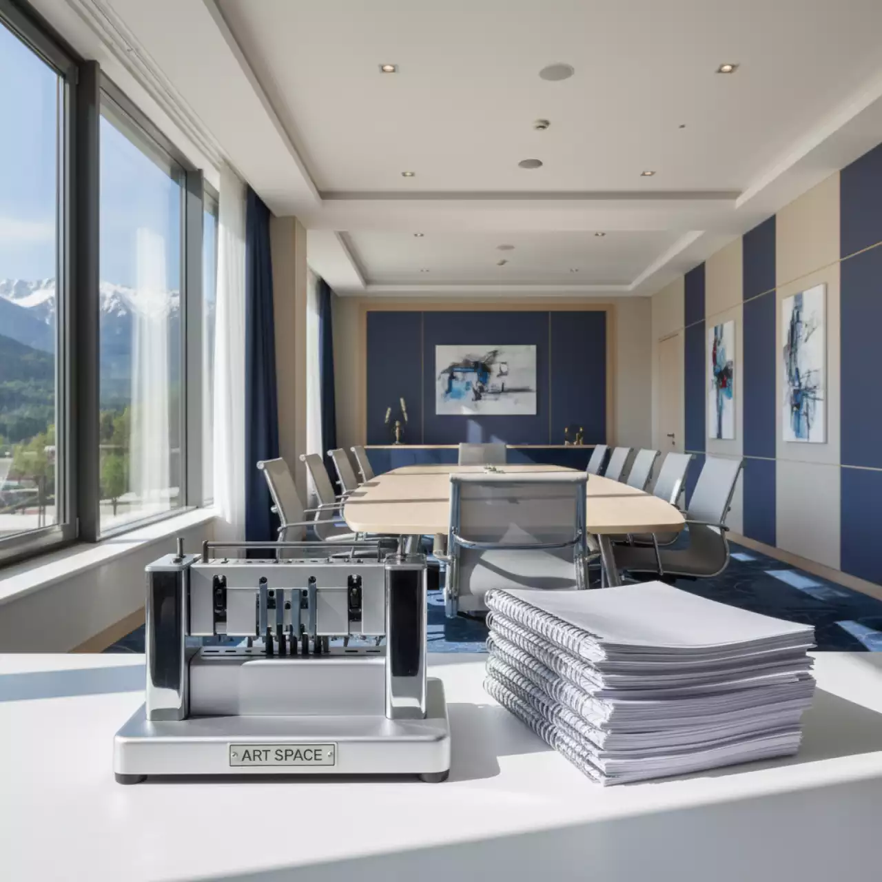 Аренда Переплетчик на металлическую пружину Bulros T970 в Rixos Krasnaya Polyana — ART SPACE