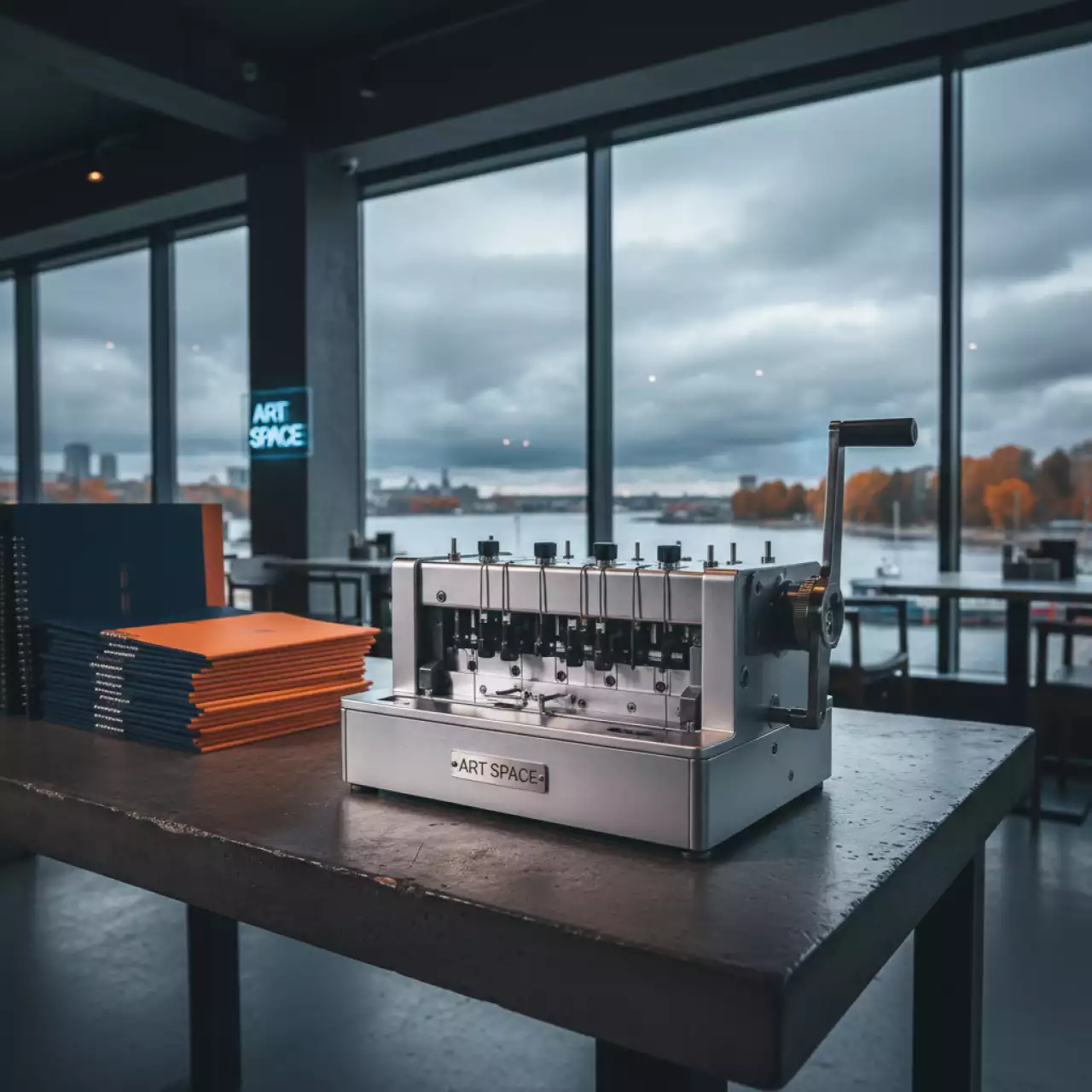 Аренда Переплетчик на металлическую пружину Kobra Queenbind Student W в ресторане «Паруса» — ART SPACE