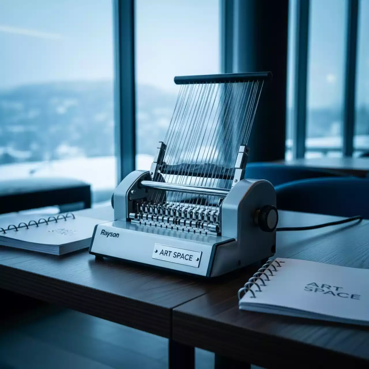 Аренда Переплетчик на металлическую пружину Rayson ET 25 в ресторане «Sanremo» — ART SPACE