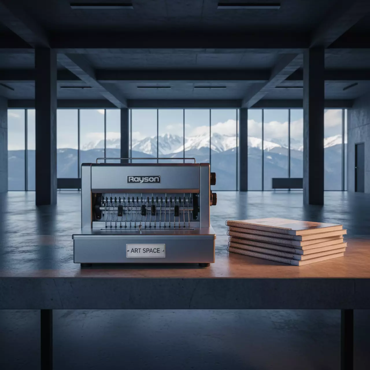 Аренда Переплетчик на металлическую пружину Rayson ET 25R в комплексе «Дагомыс» — ART SPACE