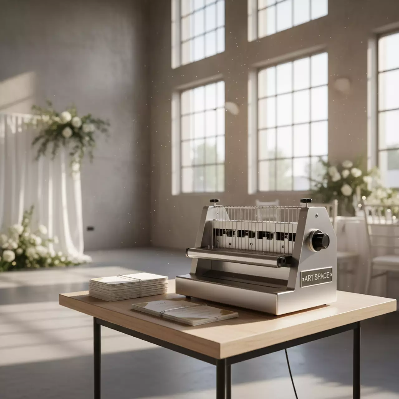 Аренда Переплетчик на металлическую пружину WB 38 PC в Delta Sirius — ART SPACE