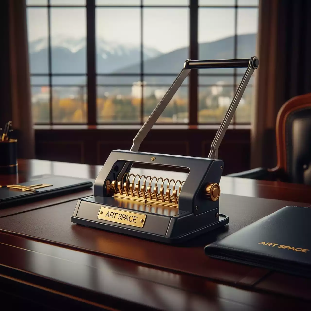 Аренда Переплетчик на пластиковую пружину Bulros S10 в этно-парке «Моя Россия» — ART SPACE