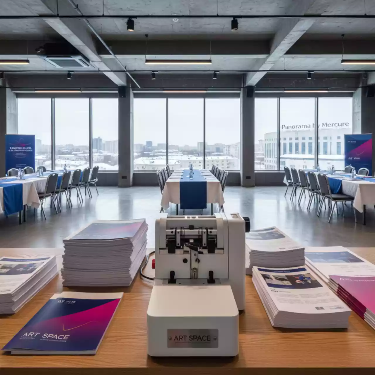 Аренда Переплетчик на пластиковую пружину Bulros S 1521 в Panorama by Mercure — ART SPACE