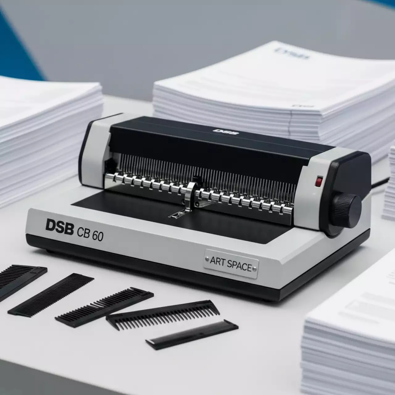 Аренда Переплетчик на пластиковую пружину DSB CB 60 на Медальной площади — ART SPACE