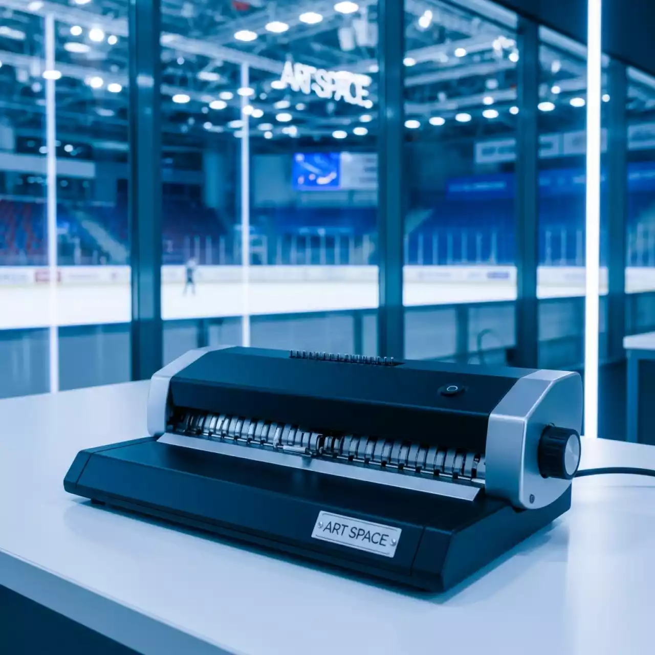 Аренда Переплетчик на пластиковую пружину GBC CombBind C200e в Ледовом дворце «Айсберг» — ART SPACE