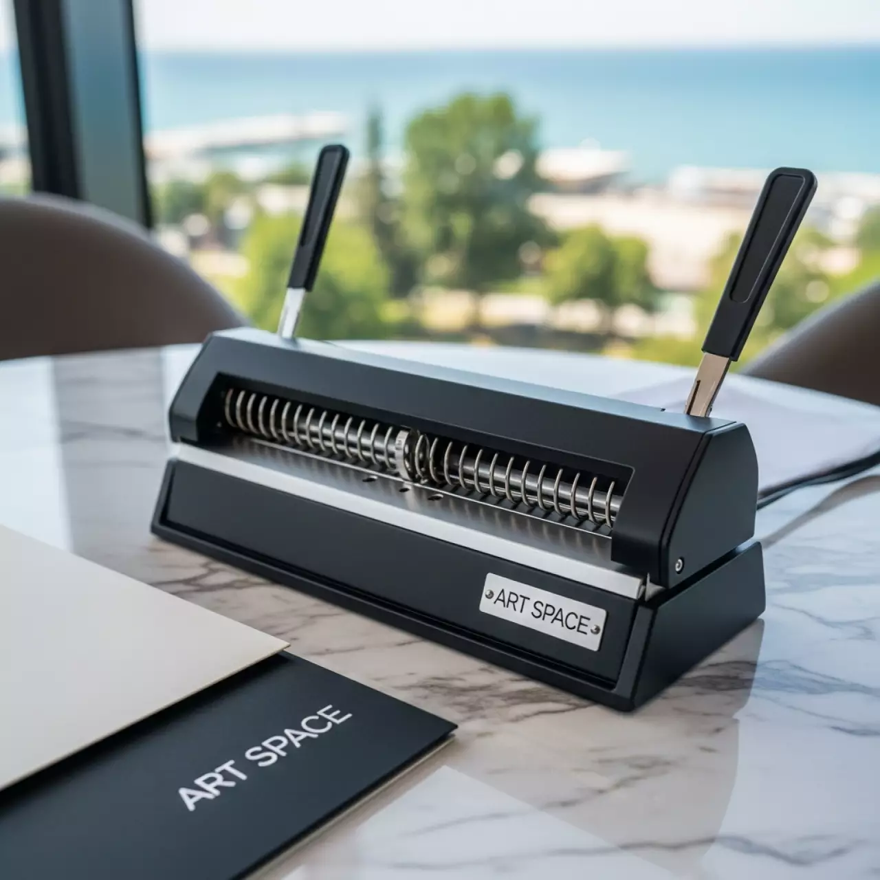 Аренда Переплетчик на пластиковую пружину Gladwork iBind A12 в ресторане «Brunello» — ART SPACE