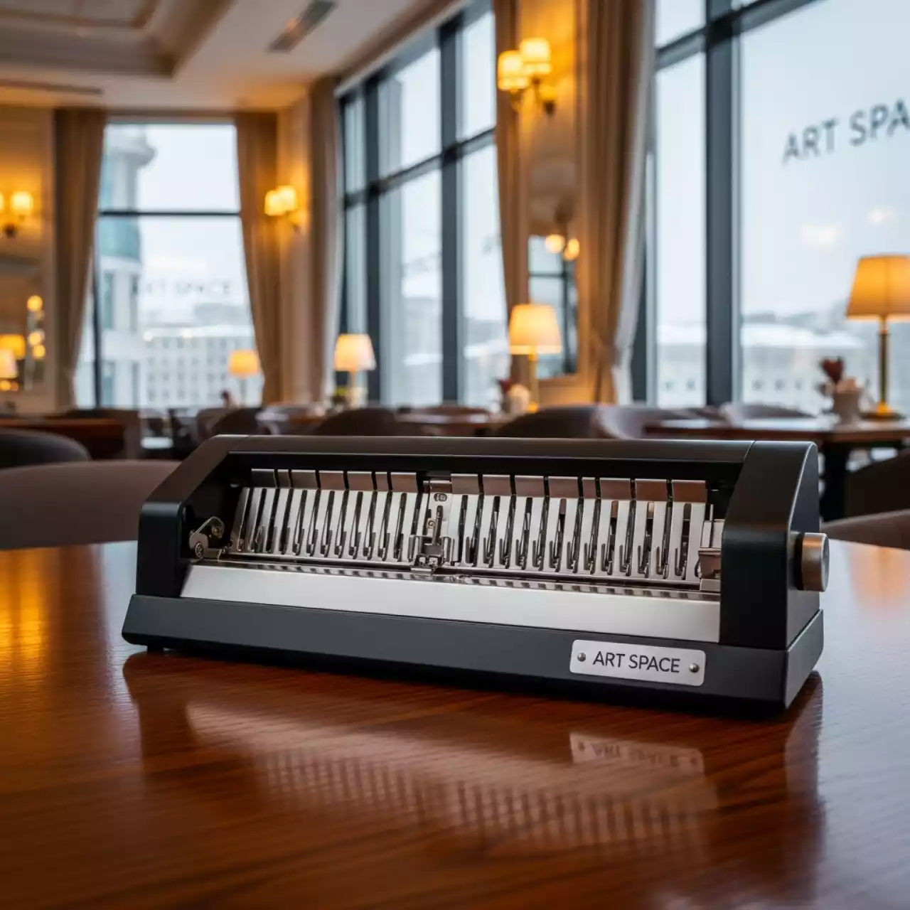 Аренда Переплетчик на пластиковую пружину Office Kit B2116 в ресторане «Высота 5642» — ART SPACE