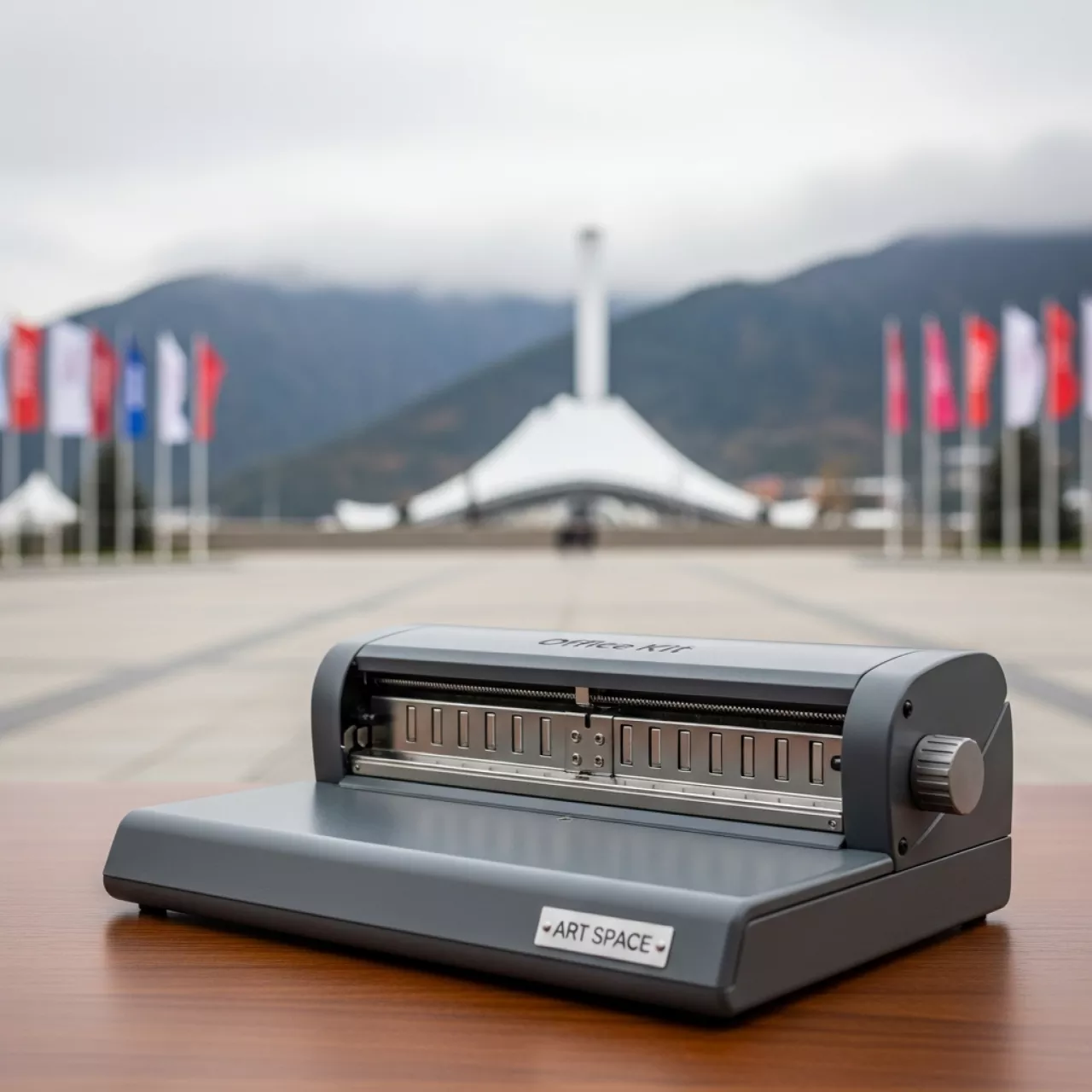 Аренда Переплетчик на пластиковую пружину Office Kit B2121 на Медальной площади — ART SPACE