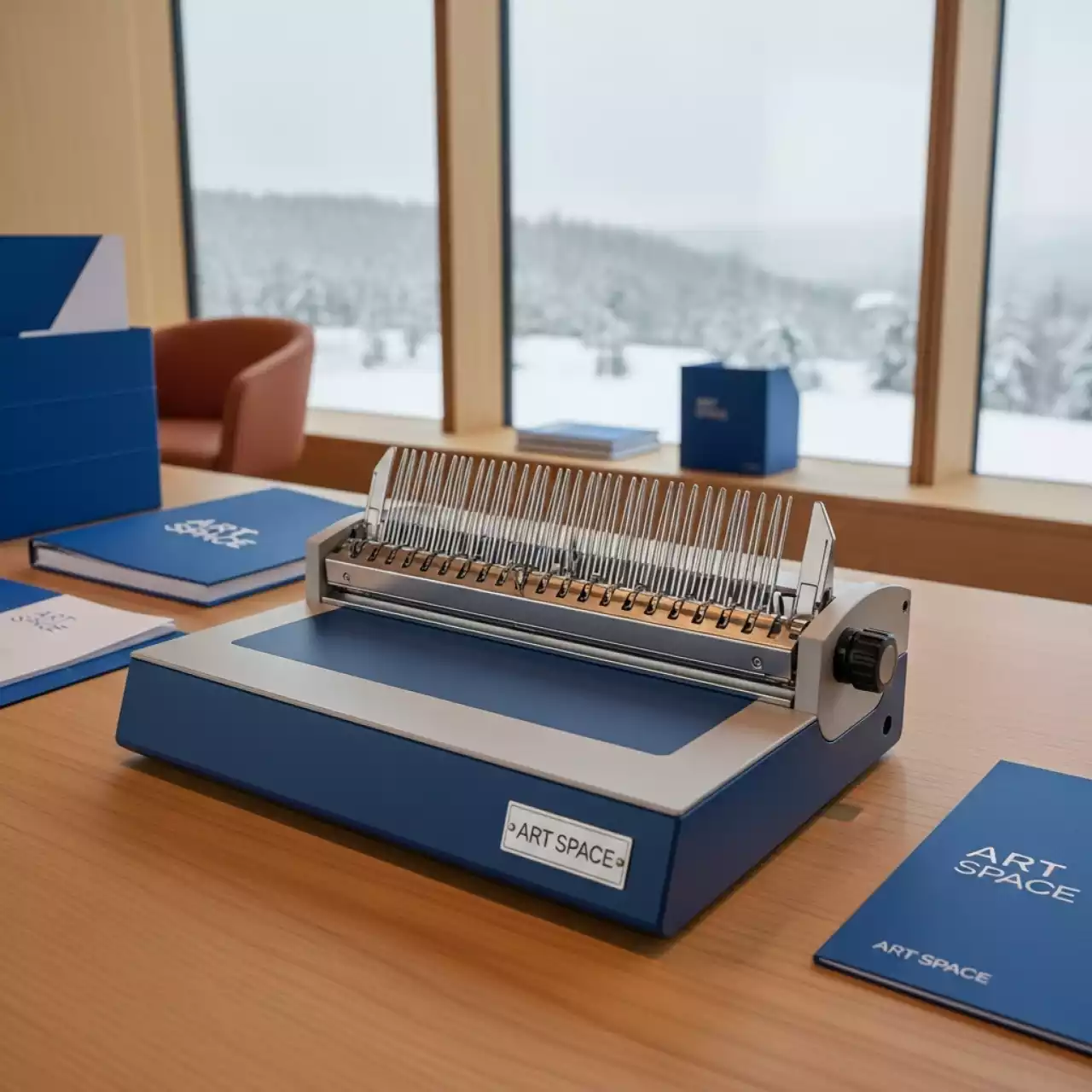 Аренда Переплетчик на пластиковую пружину Rayson iBind A15 в Radisson Blu Resort & Congress Centre — ART SPACE