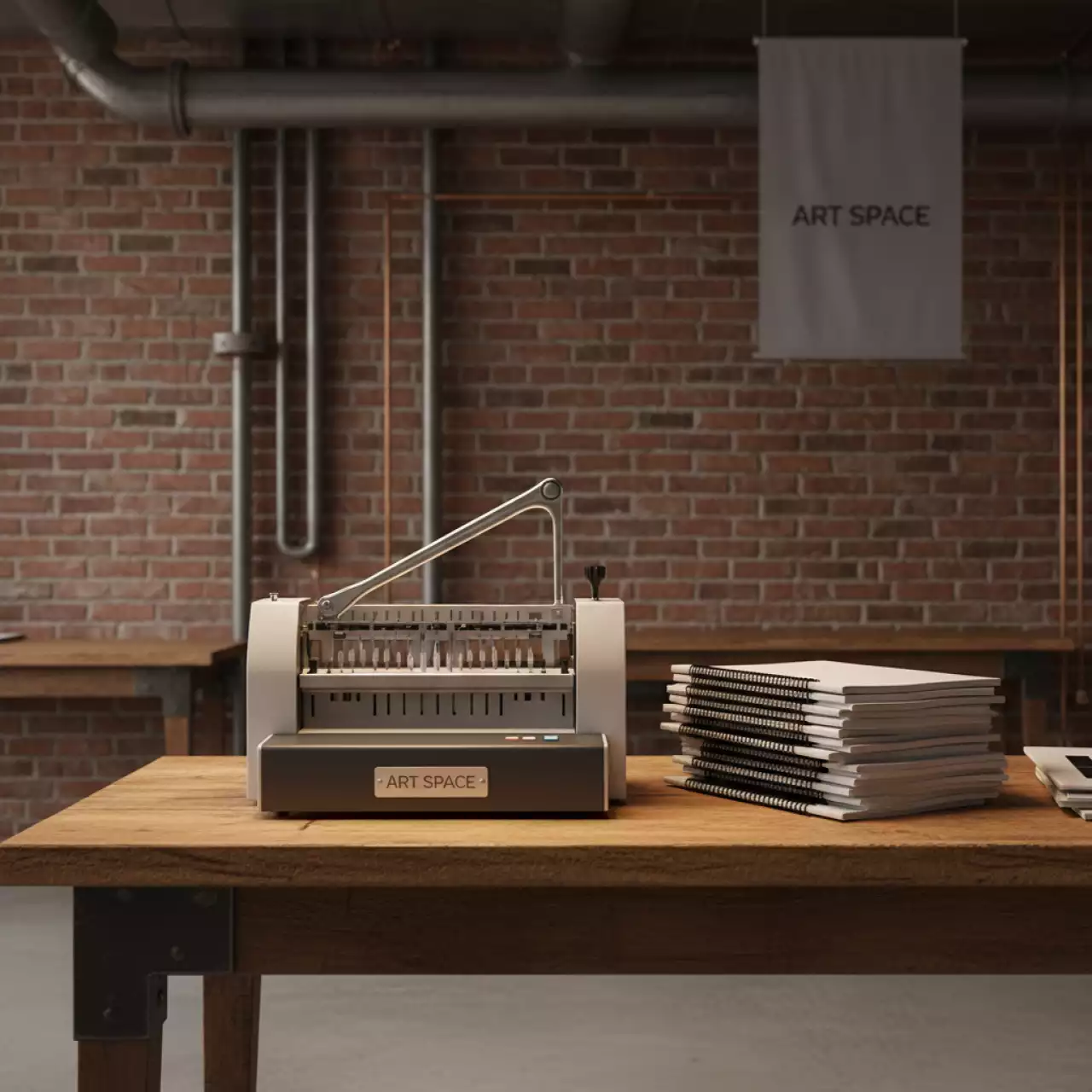 Аренда Переплетчик на пластиковую пружину Rayson SD 2021B24 в лофте «Студия 21» — ART SPACE