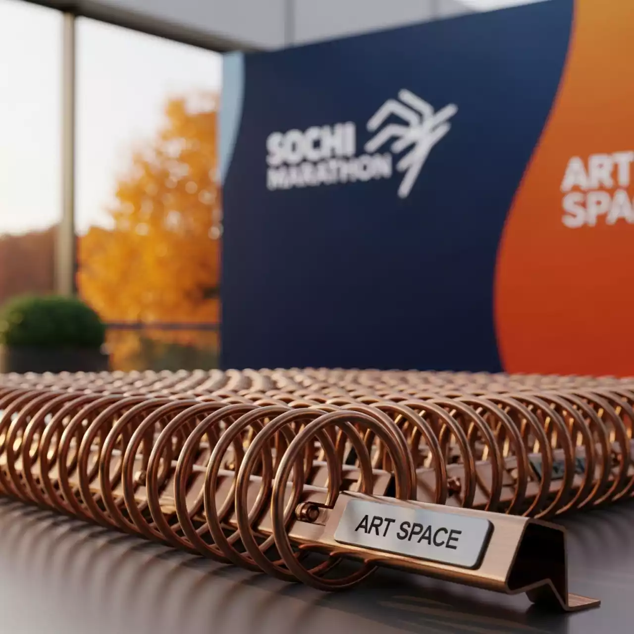 Аренда Переплётные элементы металлические формат А4 34 петли шаг 3 1 диаметр 12,7 мм бронза в Gamma Sirius — ART SPACE