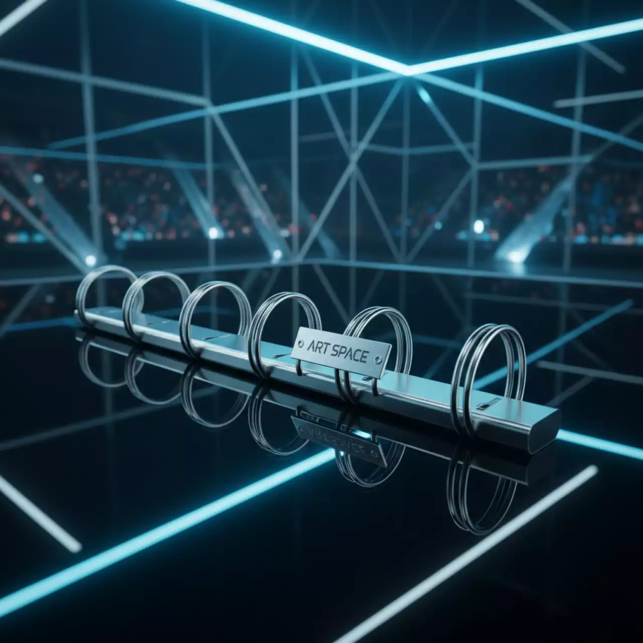 Аренда Переплётные элементы металлические формат А4 34 петли шаг 3 1 диаметр 14,3 мм серебро на арене «Фишт» — ART SPACE