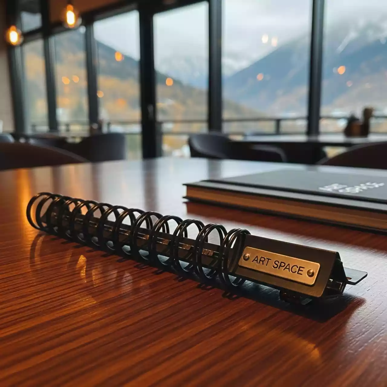 Аренда Переплётные элементы металлические формат А4 34 петли шаг 3 1 диаметр 4,8 мм черный в ресторане «Высота 5642» — ART SPACE