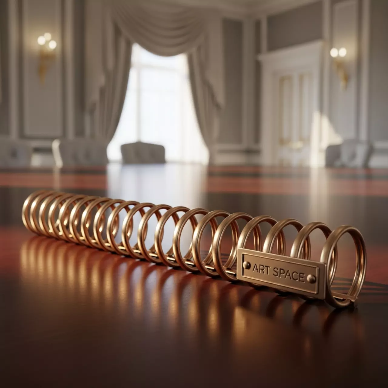 Аренда Переплётные элементы металлические формат А4 34 петли шаг 3 1 диаметр 9,5 мм бронза в Golden Tulip Rosa Khutor — ART SPACE