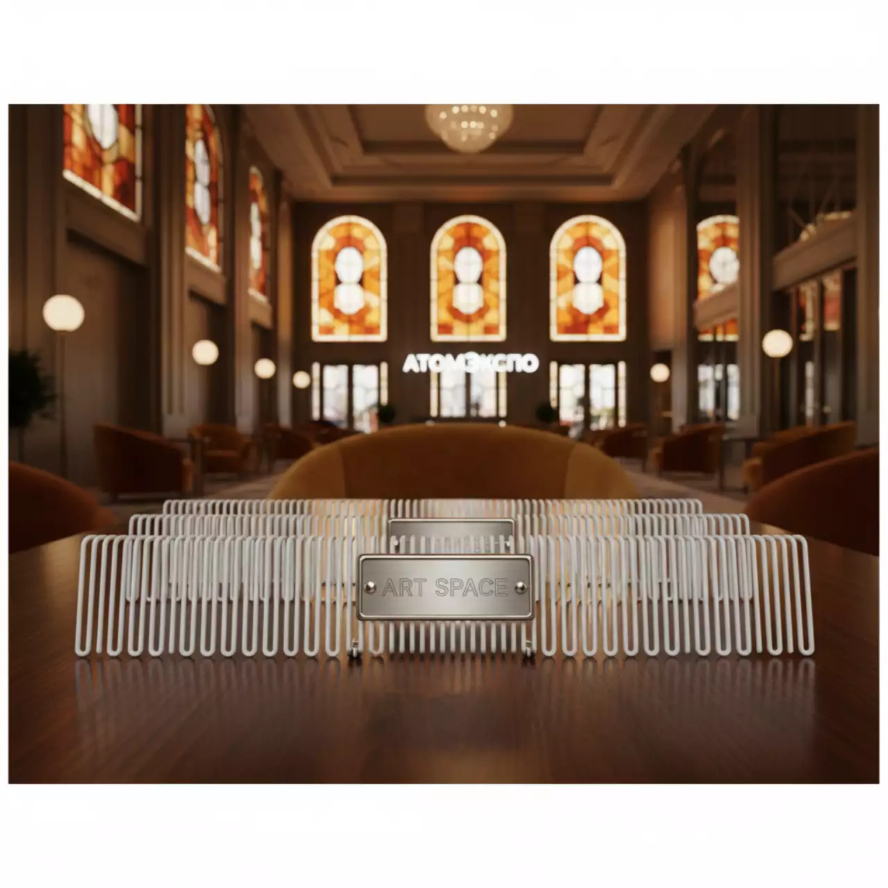 Аренда Переплётные элементы металлические формат А4 в Green Flow Hotel — ART SPACE