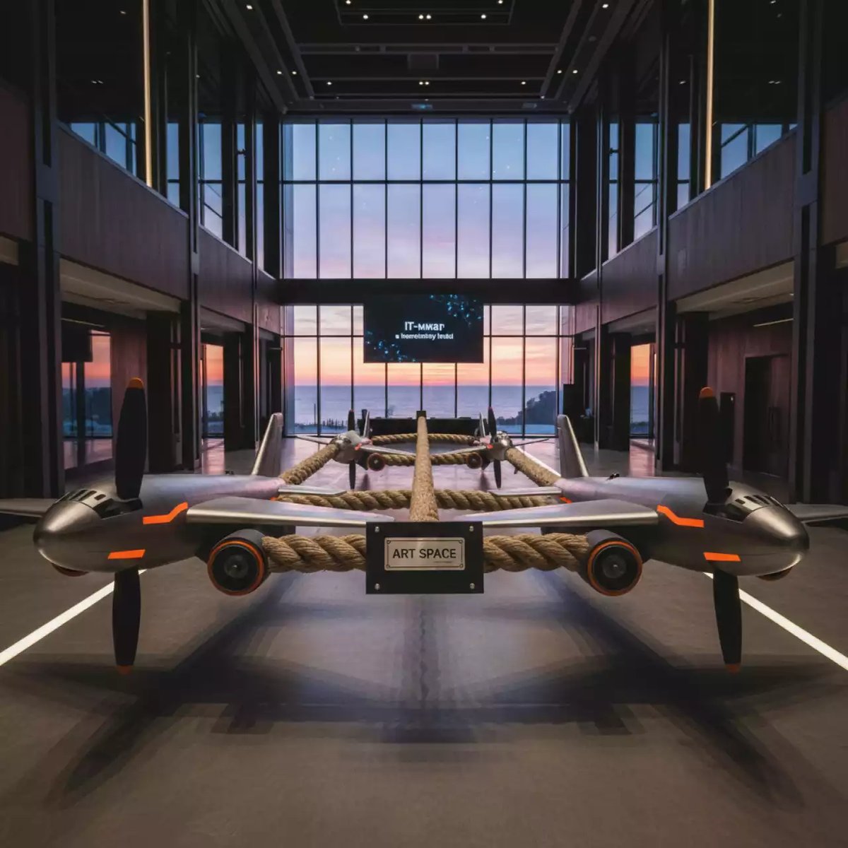 Аренда Перетягивание каната "Самолеты" в Imeretinskiy Hotel — ART SPACE