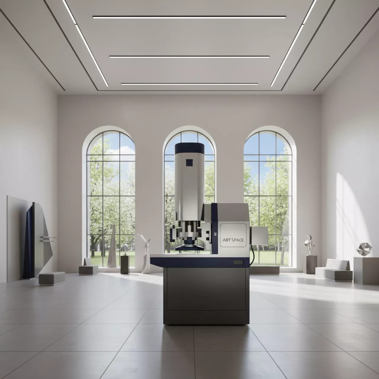 Аренда Перфорационный аппарат Vektor Super 600 с перфоинструментом для круглых отверстий в Зимнем театре — ART SPACE