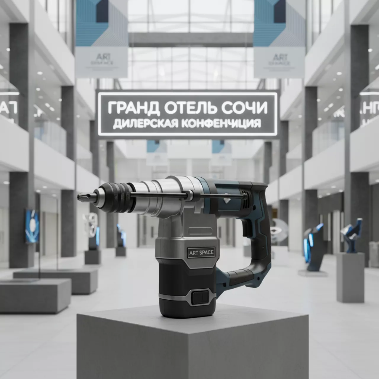 Аренда Перфоратор Makita HR2470 SDS Plus 780 Вт 2,4 Дж в Гранд Отель Сочи — ART SPACE