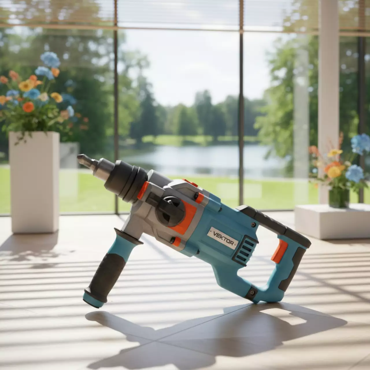 Аренда Перфоратор Vektor PB600 универсальный с зажимом в Radisson Collection Paradise — ART SPACE