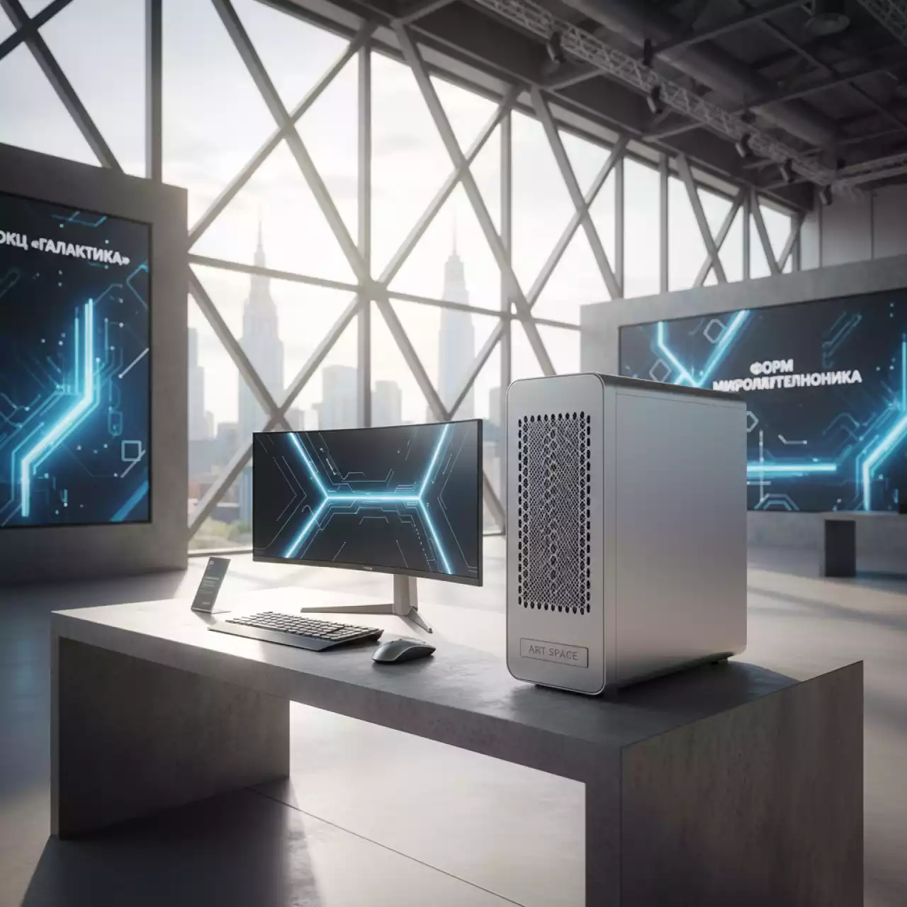 Аренда Персональный компьютер KVADRA D20 в ОКЦ «Галактика» — ART SPACE