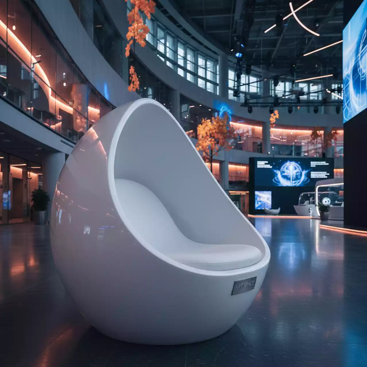 Аренда Пещера пластиковая Nido в Университете «Сириус» — ART SPACE