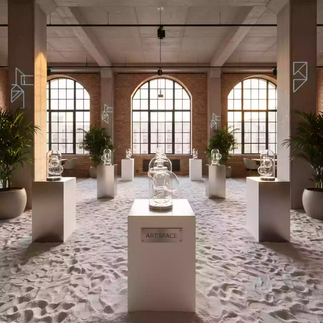 Аренда Песок кварцевый фракция 0 0,63 мм 25 кг белый в ресторане «Brunello» — ART SPACE