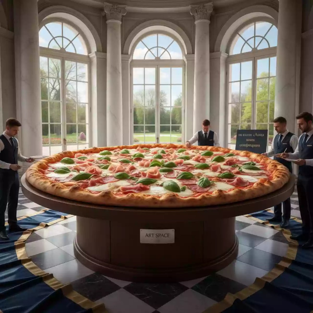 Аренда Пицца гигантская на вилле «Анна» — ART SPACE