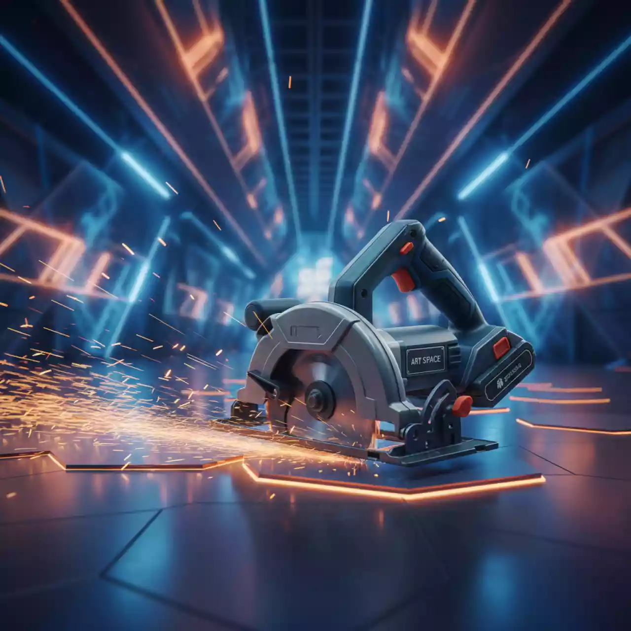 Аренда Пила циркулярная аккумуляторная бесщеточная DCK KDMY 125FK в Radisson Blu Resort & Congress Centre — ART SPACE