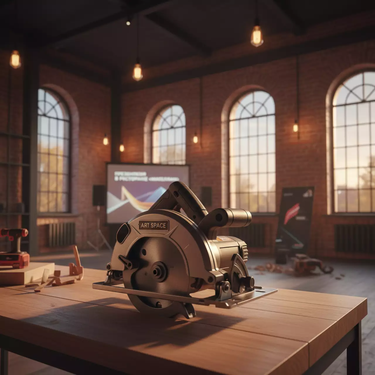 Аренда Пила циркулярная аккумуляторная Makita HS301DWAE в ресторане «Магеллан» — ART SPACE