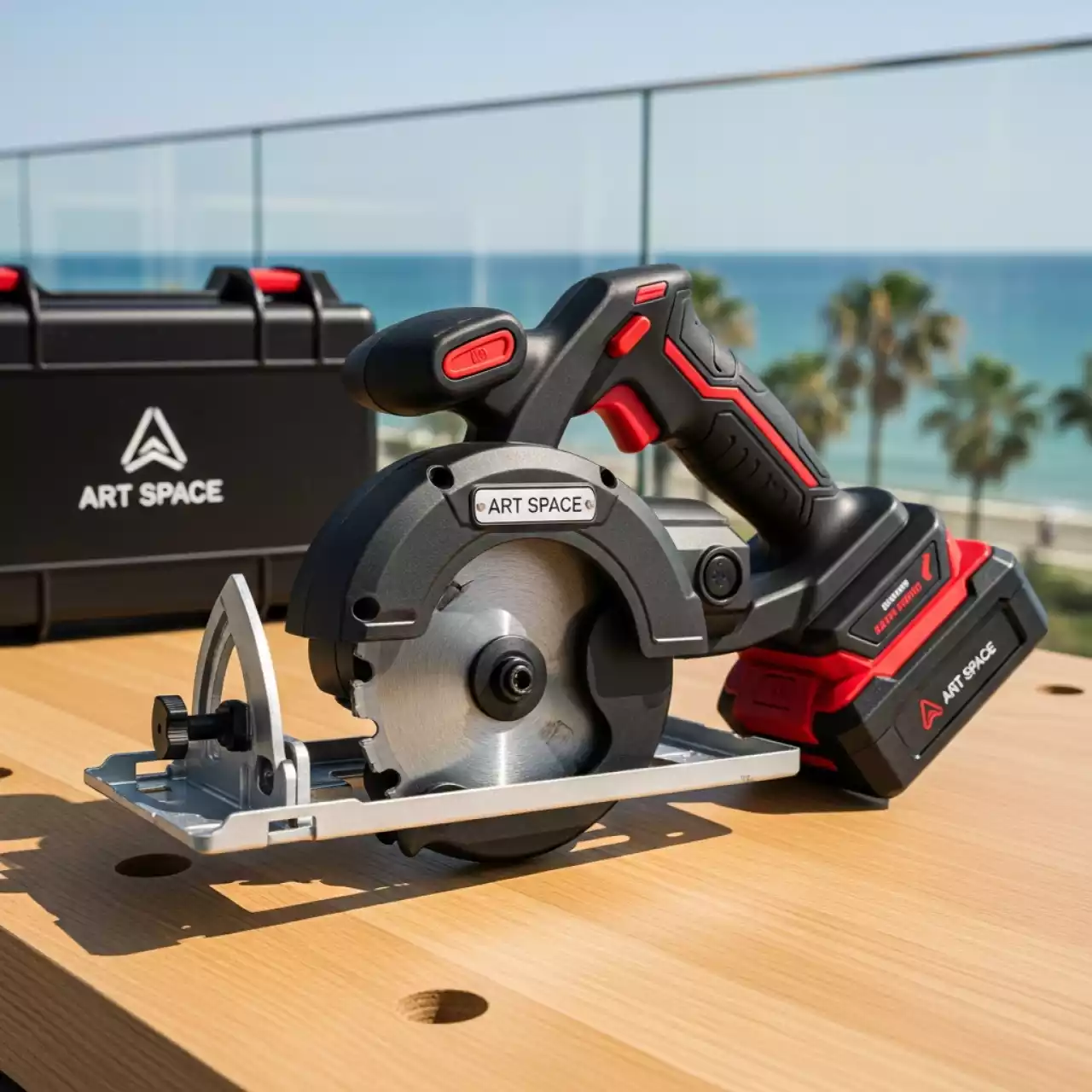 Аренда Пила циркулярная бесщеточная аккумуляторная DCK KDMY125FK в комплексе Sea Galaxy — ART SPACE