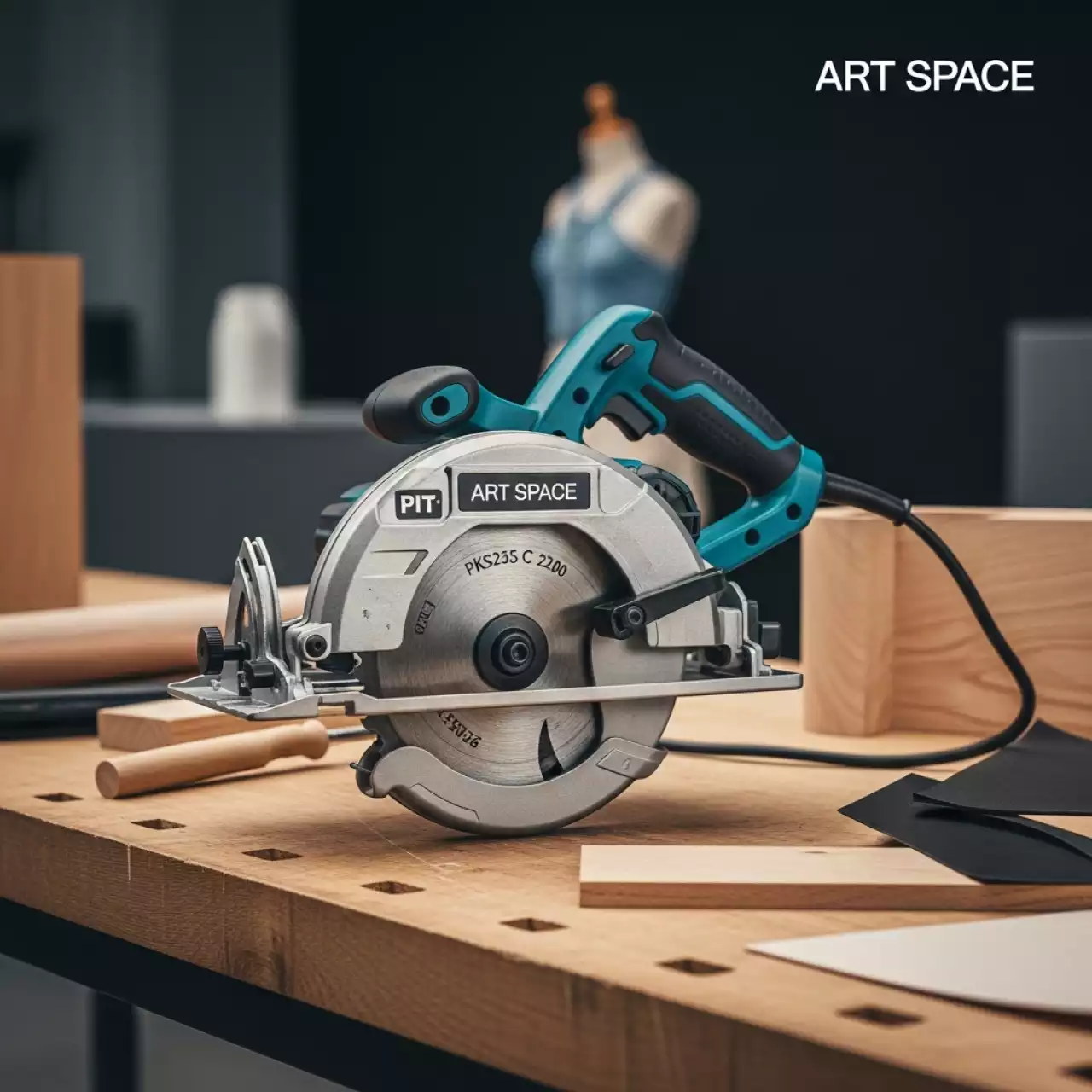 Аренда Пила циркулярная PIT PKS235 C 2200 в Керлинговом центре «Ледяной куб» — ART SPACE
