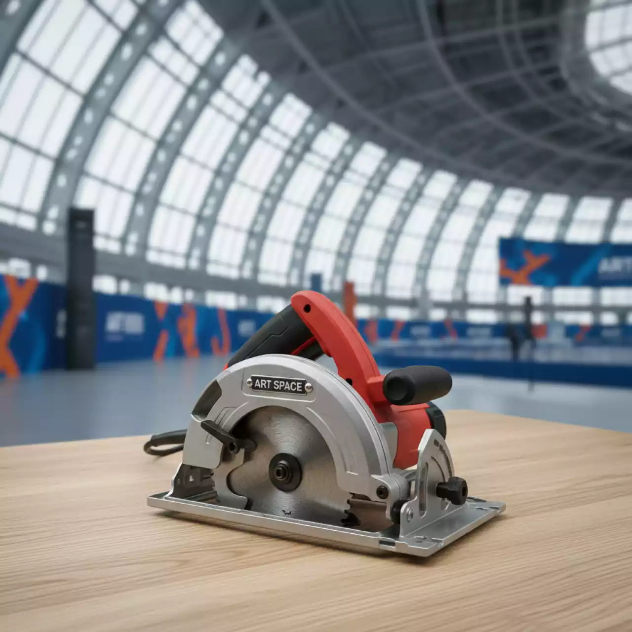 Аренда Пила циркулярная Зубр CPB 190 41 в ледовом дворце «Большой» — ART SPACE