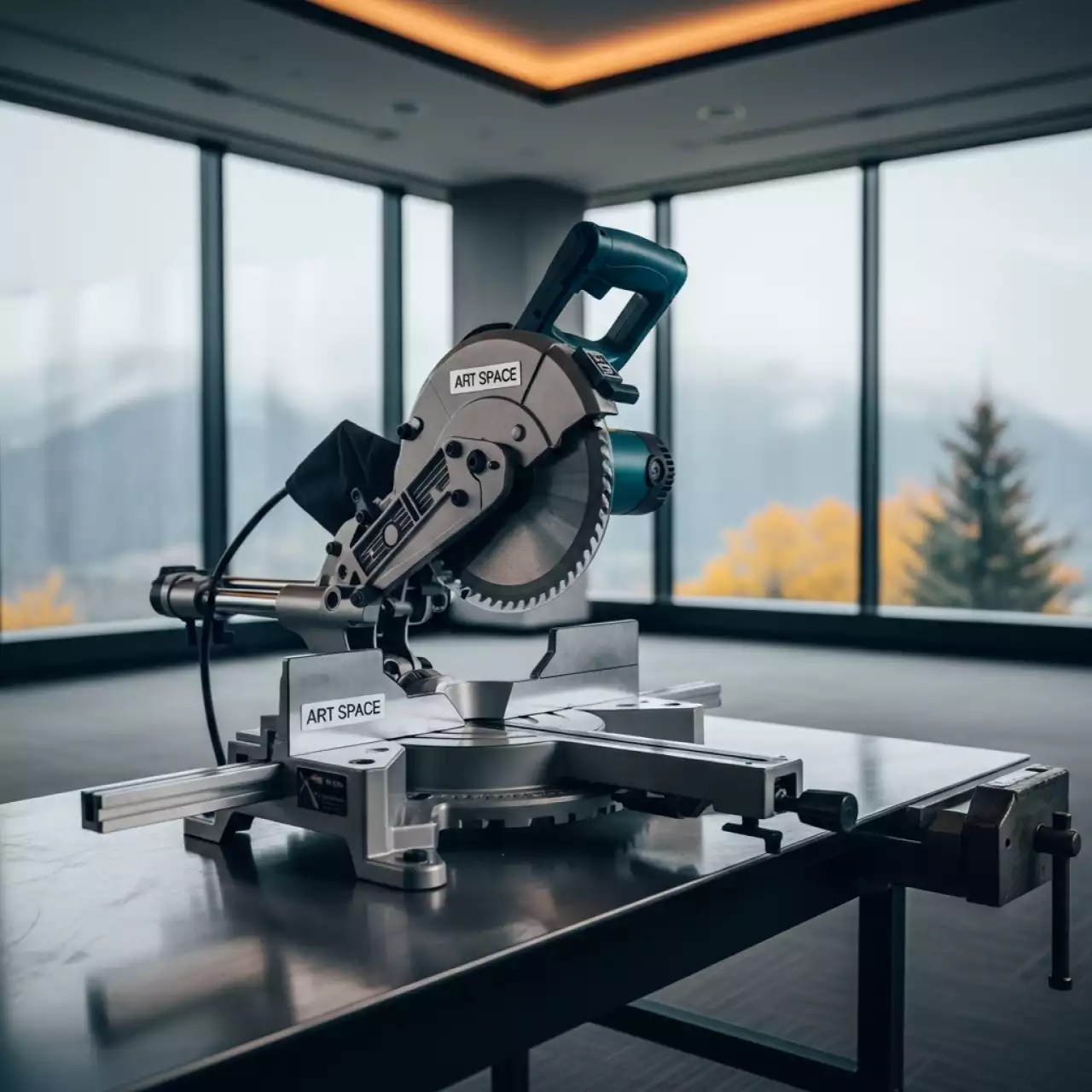 Аренда Пила торцовочная с протягом ЗУБР Профессионал ППТ 216 П 1800 Вт диск 216 мм в Поляна 1389 Отель и Спа — ART SPACE