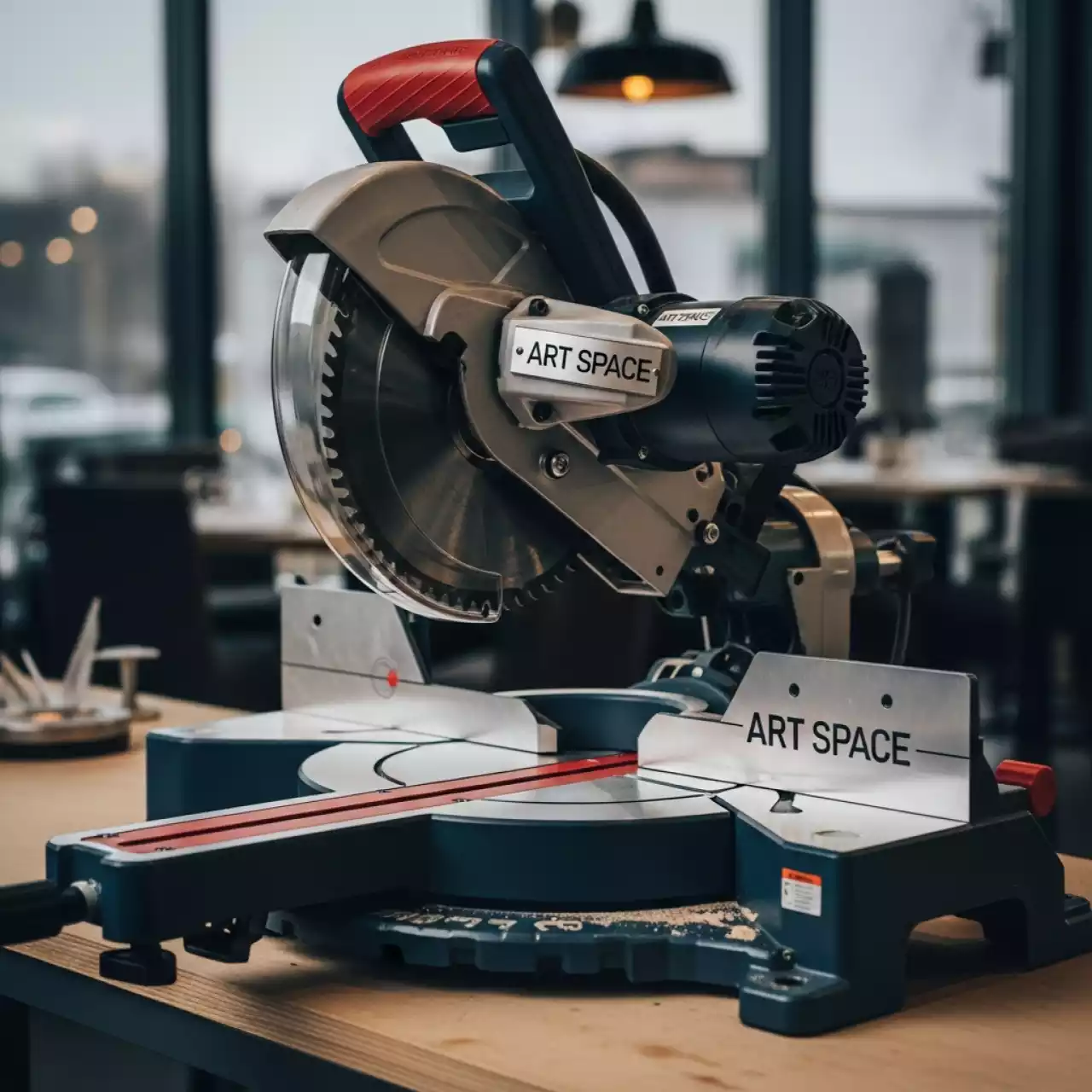 Аренда Пилы торцовочные по металлу в ресторане «Баран-Рапан» — ART SPACE