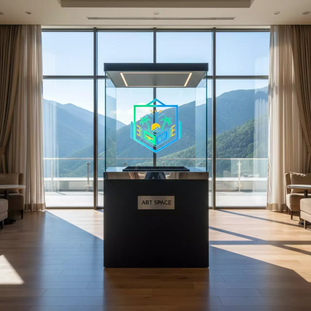 Аренда Пирамида голографическая 64 в Rixos Krasnaya Polyana — ART SPACE