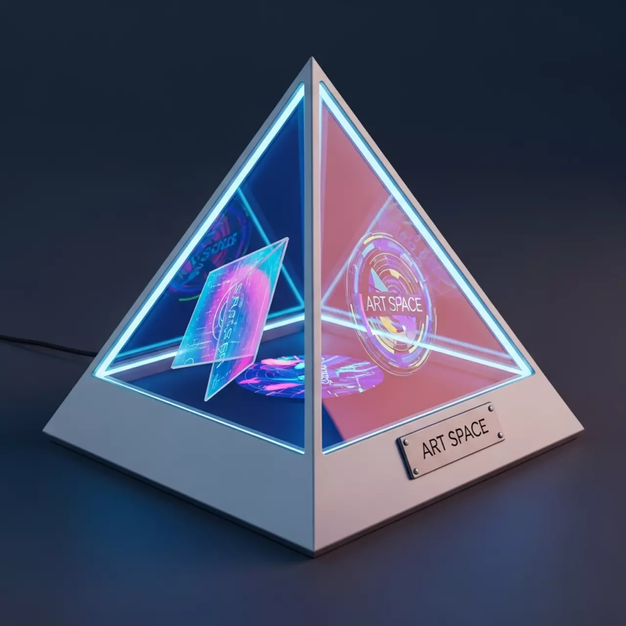 Аренда Пирамида голографическая BM GROUP Vostorg 24 в комплексе «Дагомыс» — ART SPACE