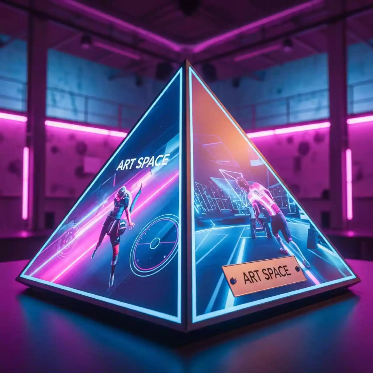 Аренда Пирамида голографическая EDGE PLUS W в санатории «Русь» — ART SPACE