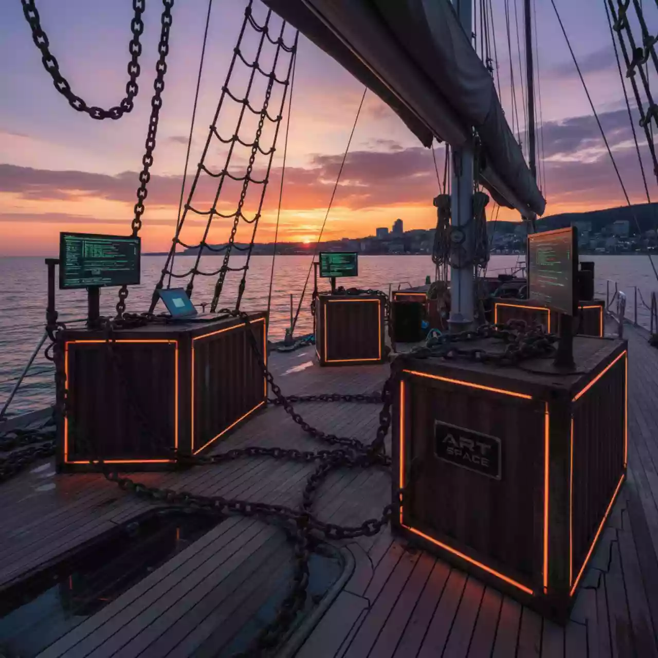 Аренда Пиратская вечеринка на парусной регате (Сочи) — ART SPACE