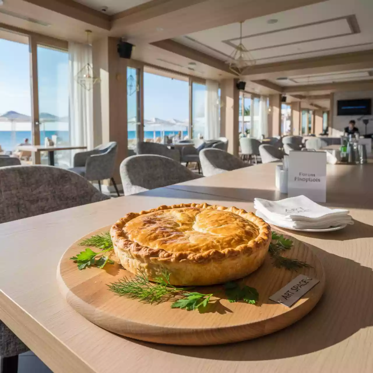 Аренда Пирожки с рыбой в пляжном клубе Del Mar — ART SPACE