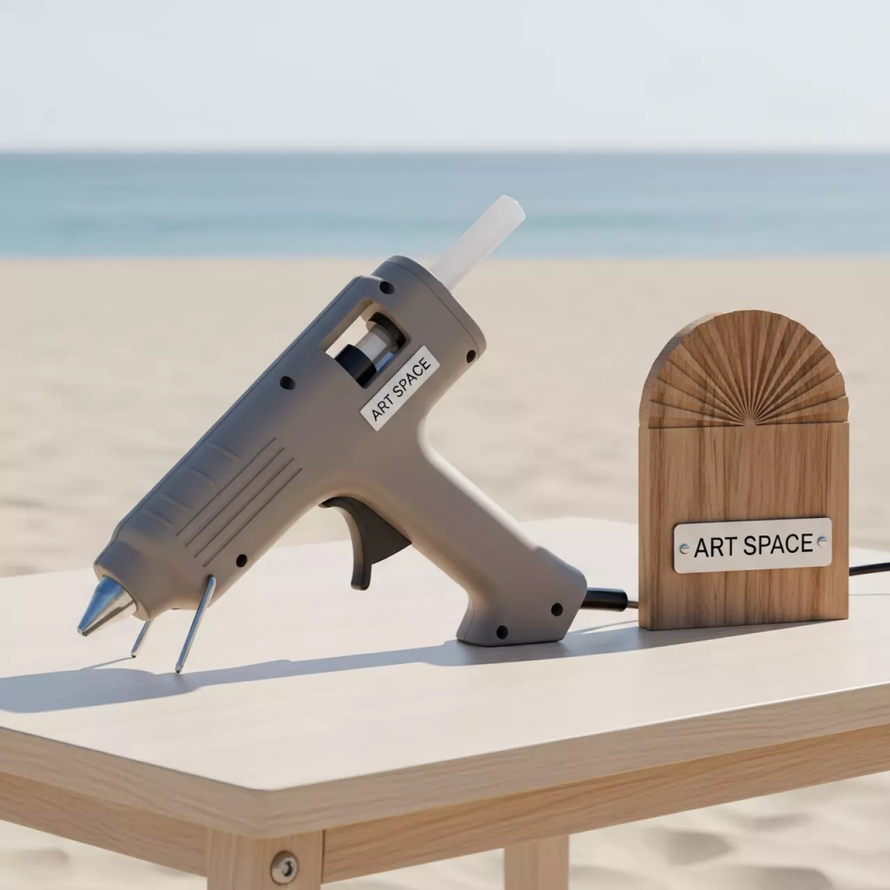 Аренда Пистолет клеевой аккумуляторный Sturm GG0715A на пляже «Мандарин» — ART SPACE